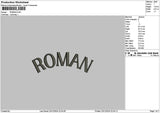 Romantext Embroidery 2 Files