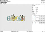 RONAN Embroidery File 6 size