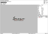 Saocotext Embroidery File 6 sizes