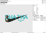 SATHA Embroidery File 6 size