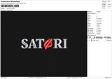 SATORI Embroidery File 6 size