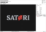 SATORI Embroidery File 6 size