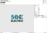 SBE Embroidery File 6 size