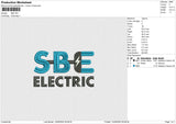 SBE Embroidery File 6 size