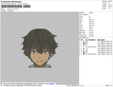 Hyouka Oreki  Embroidery