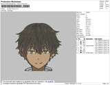 Hyouka Oreki  Embroidery