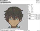 Hyouka Oreki  Embroidery