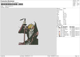 Ichigo K V3 Embroidery File 6 sizes