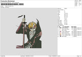 Ichigo K V3 Embroidery File 6 sizes