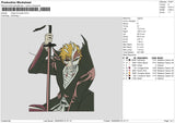 Ichigo K V3 Embroidery File 6 sizes