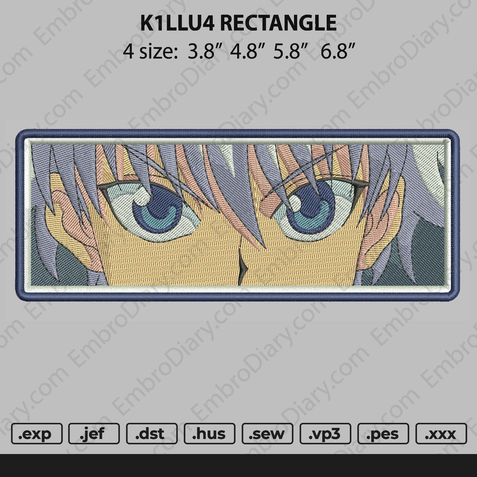 Killua Embroidery 