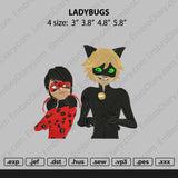 LadyBugs Embroidery