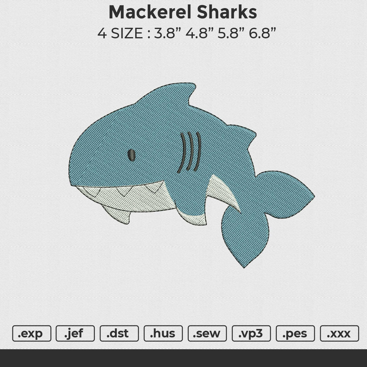 Mackerel Sharks embrostudio