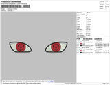 Ninja Eye V1 Embroidery