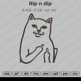 Rip n dip Embroidery