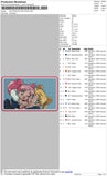 Sailormoon Rectangle Embroidery