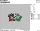 Dragon Ball 2 Embroidery