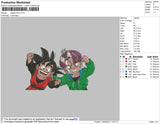 Dragon Ball 2 Embroidery