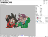 Dragon Ball 2 Embroidery