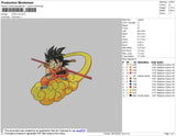 Goku V6 Embroidery