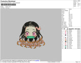 Nezuko Embroidery