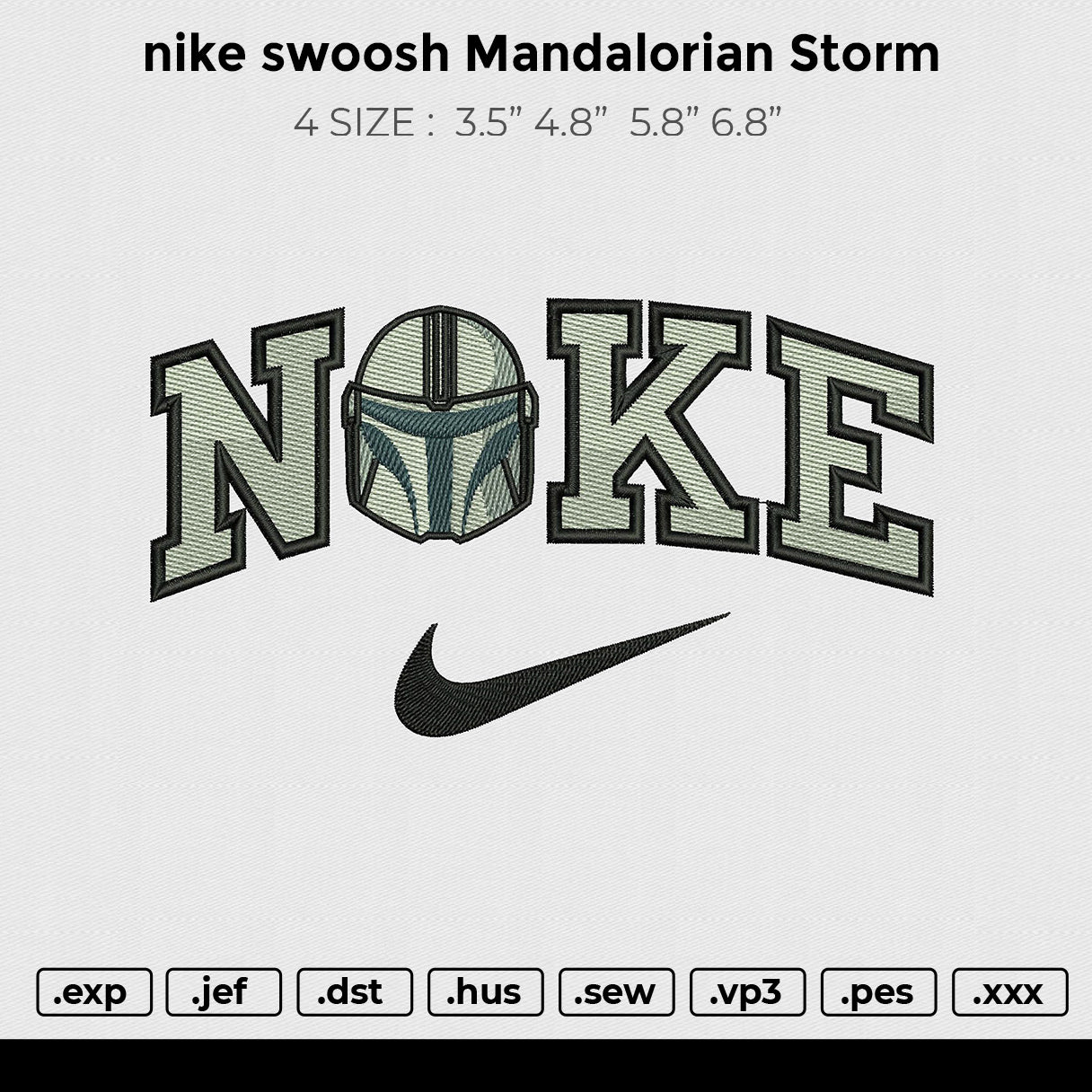 nike swoosh Mandalorian Storm â embrostudio