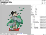 Rock Lee v5 Embroidery