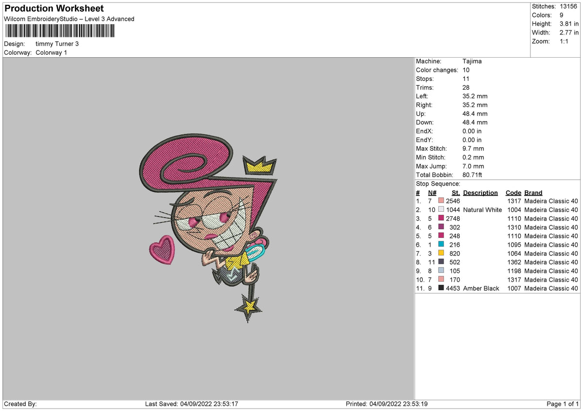 Timmy Turner 02 – embrostudio