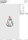 1GHOST V1 Embroidery File 6 size