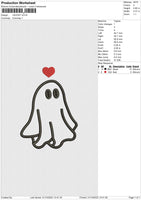 1GHOST V1 Embroidery File 6 size