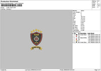 1linktext v2 Embroidery File 6 sizes