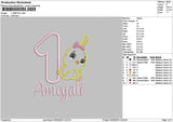 Ameyalitext Embroidery File 6 sizes