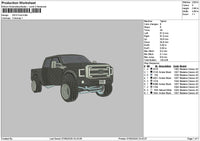 Ford 2015 Embroidery File 6 sizes