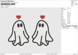 2GHOST Embroidery File 6 size