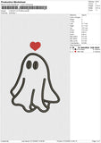 1GHOST V2 Embroidery File 6 size