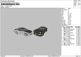 Two Cars 2103 Embroidery File 6 sizes