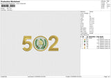 502 Embroidery File 6 size