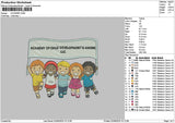 Academytext Embroidery File sizes