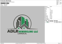 Adlrtext Embroidery File 6 sizes