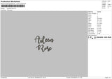 Aileenrose Embroidery File 6 sizes