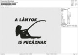 A LANYOK Embroidery File 6 size