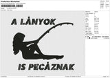 A LANYOK Embroidery File 6 size