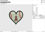 ANGELS KITTY Embroidery File 6 size