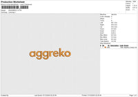 ANGGREKO Embroidery File 6 size