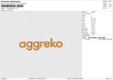ANGGREKO Embroidery File 6 size
