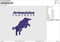 ANTEMISION Embroidery File 6 size