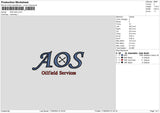 AOS Embroidery File 6 size