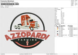 AZZOPARDI V2 Embroidery File 6 size