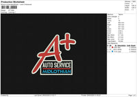 A+ Embroidery File 6 size