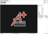 A+ Embroidery File 6 size